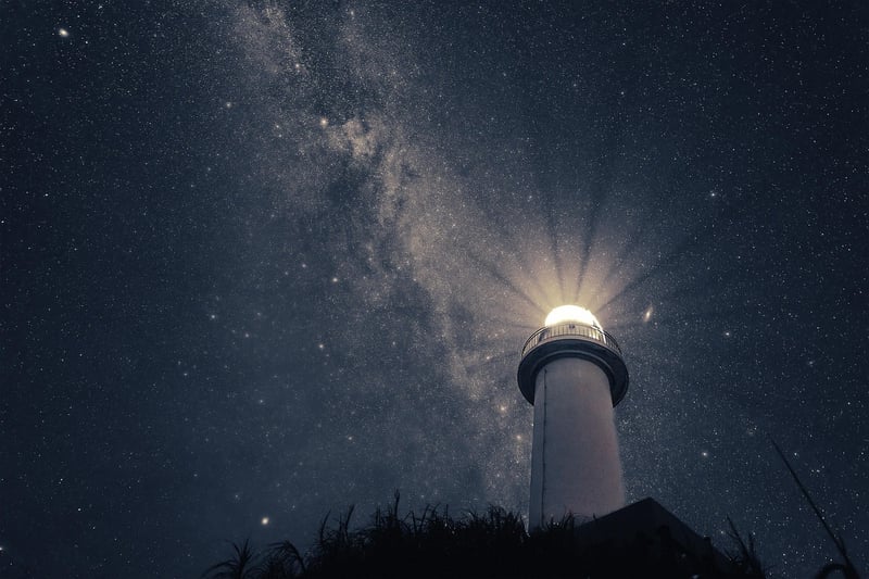 Milky Way Galaxy at Night